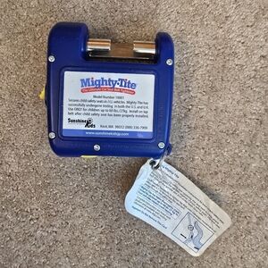Mighty Tite Ultimate Seatbelt Tightener Child Car Safety Seatbelt New Up To 60lb
